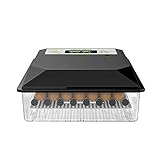 [Control de temperatura y humedad] Humidificación automática, control automático de la temperatura, mejor simula el entorno de incubación original y mejora la tasa de incubación