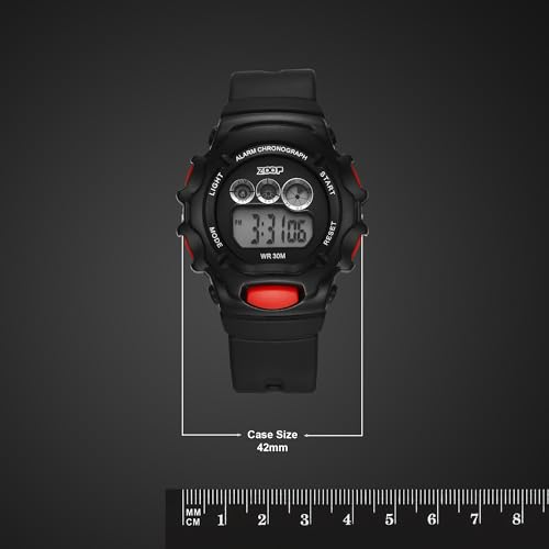 Image of Zoop Digital Watch with Digital Dial & Black Strap for Boys Kids, from House of Titan - 26035PP05W