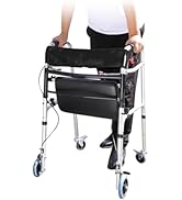 Amazon | lefeke 歩行器 折りたたみ 歩行車 室内室外兼用 立ち上がり