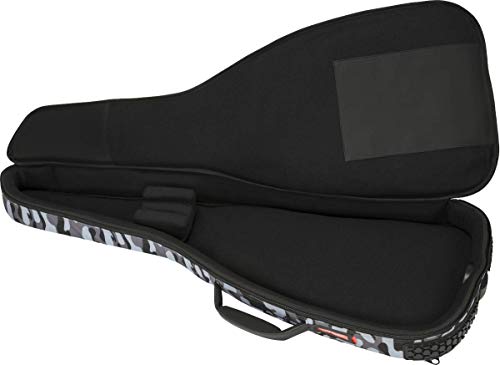 Fender® »FE920 CAMO ELECTRIC GUITAR GIG BAG« Housse de transport pour guitare électrique – Couleur: Winter Camo - Les Beatles, Paul McCartney, John Lennon, RIngo Starr, George Harrison Fender® »FE920 CAMO ELECTRIC GUITAR GIG BAG« Housse de transport pour guitare électrique - Couleur: Winter Camo – Image 4