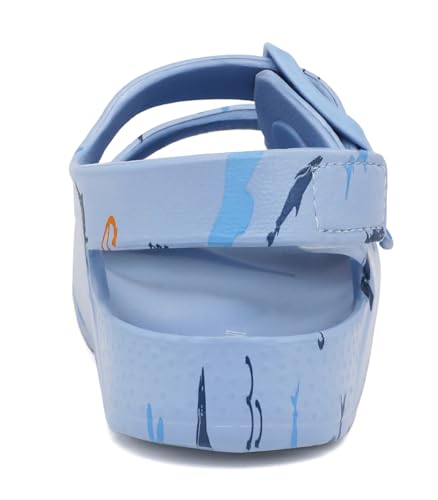 Image of INMINPIN Toddler Boys Girls Buckle Sandals Comfort Open Toe Sandal with Adjustable Back Strap