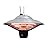 Westinghouse Outdoor Ceiling Patio Heater, Water Resistant, Adjustable Heat Output Up to 1500W, Auto Shut Off Overheat Protection, Hanging Infrared Heater for Patio Cover, Gazebo, Pergola, & More