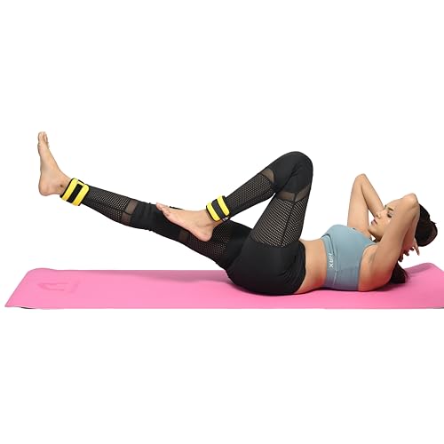 Image of Bodylastics Ankle & Wrist Weights Pair for Legs & Arms, Neoprene Adjustable Strap for Men & Women, Soft & Durable for Fitness, Walking, Jogging, Aerobics, Gym & Strength Training