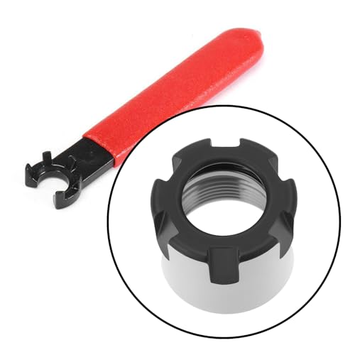 SG Store 2 Stück M13 X 0,75 Mm Mini-Spannmuttern-Werkzeughalter Spannmutter für die Meisten ER11-M-Schlüssel