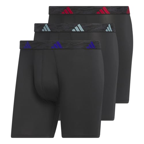 Image of adidas Men's Performance Boxer Brief Underwear (3-Pack)