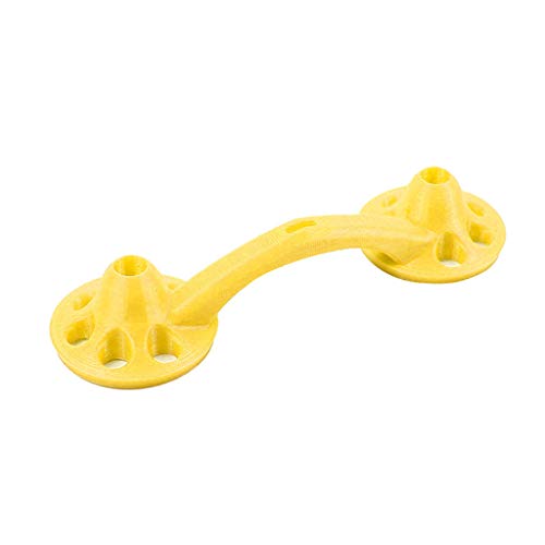 Preisvergleich Produktbild Luccase TPU Fernbedienungs Schutz Halterung Transport-Clips Fernbedienung Wippschutzhalterung Kompatibel mit Frsky Taranis X9D Plus-SE Sender (Gelb)