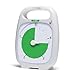Time Timer PLUS 5 Minute Visual Analog Timer Optional Alert (VolumeControl Dial) No Loud Ticking; Time Management Tool