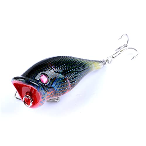 BCOATH 4 Pçs Iscas Duras De Plástico Pintadas Iscas De Pesca Iscas De Pesca Realistas Swimbait Pesca