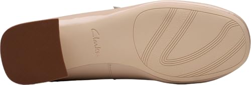 Clarks Clarks - Womens Daiss 30 Shine Shoes, Color Sand Paten, Size: 9 M US