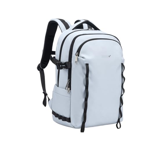 Backpack New Large Capacity Backpack Female Male Bags 14-15.6inch Travel Backpack Large Capacity(Black)2