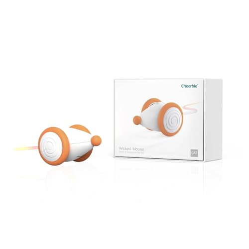 Cheerble Wicked Interactive Mouse with USB Charging & Auto-Shutoff