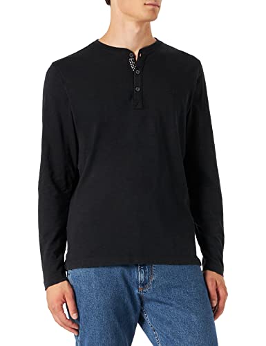 Preisvergleich Produktbild camel active Herren 4093719T05 Henley-Hemd, Asphalt, XXL