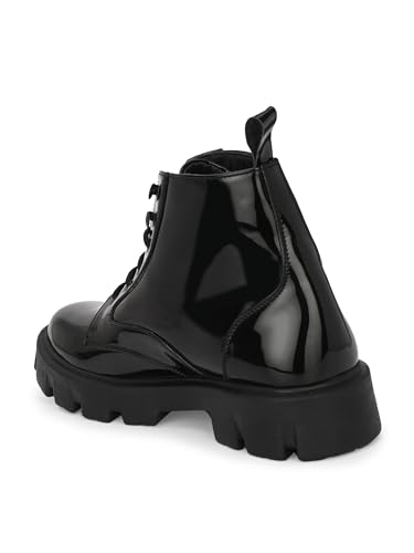Image of Leo Chic and Chunky Comfortable Casual Boots Boots For Men