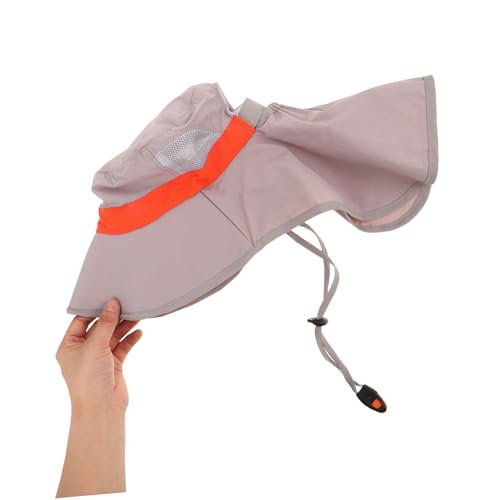 Children's Sun Hat: Wide Brim UV Protection Adjustable Bucket Cap for Kids Lightweight and Breathable Outdoor Beach Hat for Boys and Girls Grey4