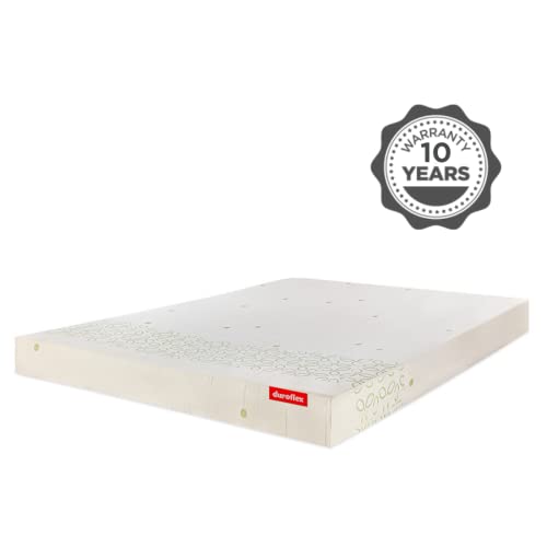 Image of Duroflex Kaya - Organic Cotton Fabric 6 Inch Single Size Latex Foam Mattress (72 X 30 X 6)