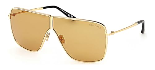 Tom Ford HUXLEY FT1159 Gold/Yellow 68/3/135 unisex Sunglasses