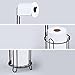 Minggoo Freestanding Bathroom Toilet Paper Holder Stand and Dispenser -Bathromm Storage Organization-Holds 4 Rolls -Metal Wire Black