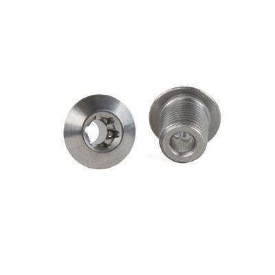 SHIMANO M770 10-Speed Bicycle Inner Chainring Bolts - M8 x 8.5-4 Count - Y1LW98010