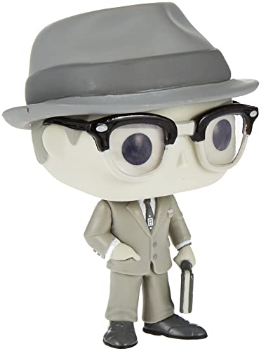 Funko Pop! Marvel: WandaVision - Vision 50s - Blanco y Negro - 1/6 de Probabilidades de Obtener la RARA Variante Chase - Figura de Vinilo Coleccionable - Idea de Regalo- Mercancia Oficial