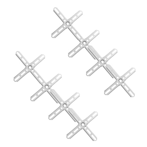 OSALADI 8 Piezas Soporte para Lámparas de Techo de Hierro de Soporte Cruzado Resistente para Plafones y Accesorios de Luz Fácil Instalación para Salón y Cocina