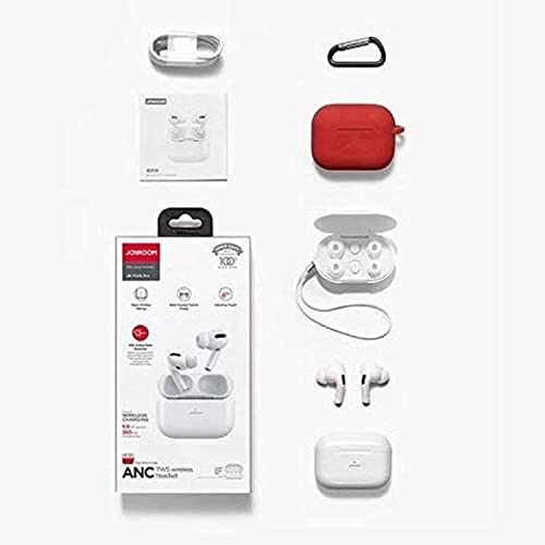 Image of joyroom JR-T03S PRO Active Noise Cancelling TWS Wireless Airpod Bluetooth 5.0 360mAh Charging case White Color