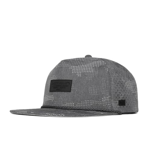 Image of melin Coronado Brick Hydro, Performance Snapback Hat, Water-Resistant Baseball Cap for Men & Women