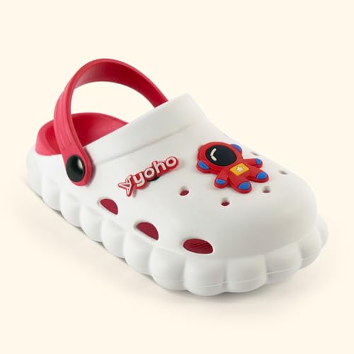 Image of YOHO Cloud Clogs for Kids, Boys & Girls | Waterproof Monsoon Footwear & Rainy Shoes | Lightweight Comfortable Sandals