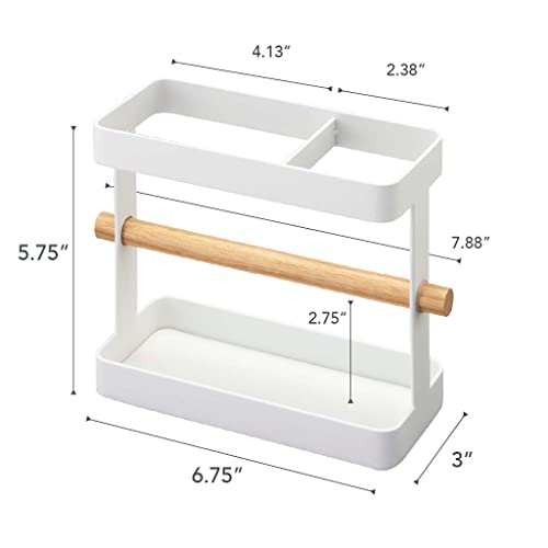 Yamazaki Home Wide Tool Stand - Kitchen Utensil Holder, Cooking Storage Organizer - No Assembly Req. - Image 7