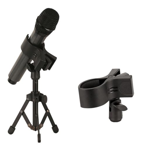 Enhanceds Microphones Stand Clip With Strong Spring And Adjustable Angled For Studios And Performances