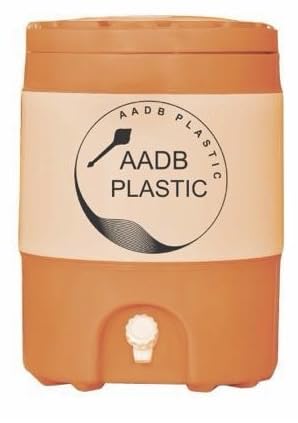 AADB Plastic 20L Insulated Water Camper - Cool Chilled Water Jar, Thermos Flask Dispenser Container (Orange) (B0CLD8TX87) Amazon Price History, Amazon Price Tracker