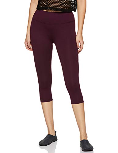 Image of Van Heusen Women's Stretch Fit High Rise Proactive Snug Fit Snug Fit Yoga Capri - High Stretch, Moisture Wicking