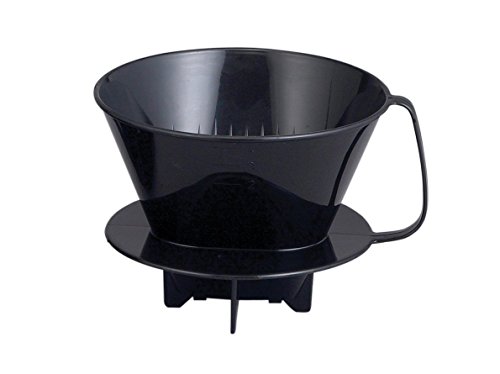 Comparison: Best Pour Over Filters 10 Fino Pour-Over Coffee Brewing Filter Cone, Number 4-Size, Black, Brews 8 to 12-Cups