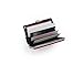 BRISA VW Collection - Volkswagen Metal Business Card Holder Case Etui with T1 Bus Design (Unisex Adult, Red & Black)