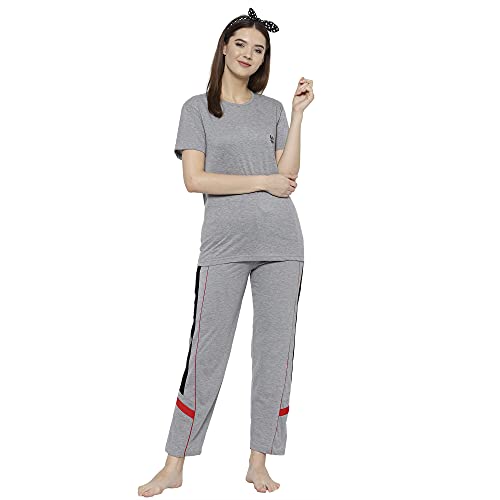 Image of Mack Jonney Cotton Blend Track suit Co-ord Set For Women-VJ WNS-046