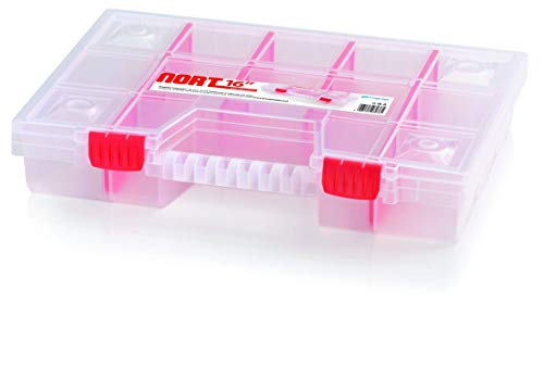 Prosperplast Sortimentskasten 390 x 290 x 65mm, 14 Fächer, Kleinteilemagazin