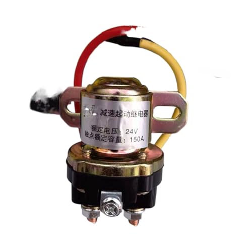Relais DC12V 150A 24V robuste avec contacts renforcés haute conductivité