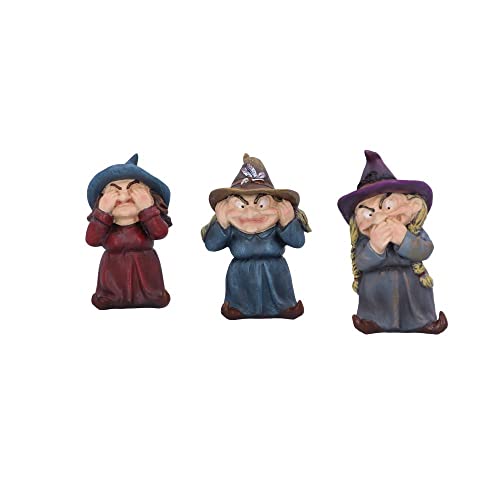 Nemesis Now Tres Brujas sabias, Multicolor (D5953V2), 7,5 cm