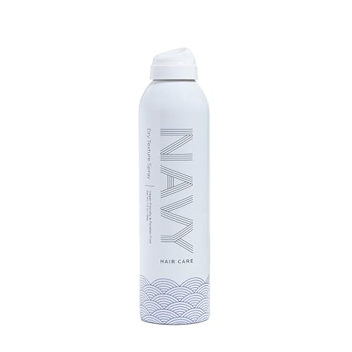 NAVY HAIR CARE Dry Texture Hair Spray | Adds Instant Volume & Fullness | A Lightweight Flexible Hold Styling Spray for Fine Hair | Non-Sticky Formula with Sunflower Oil | 7 oz