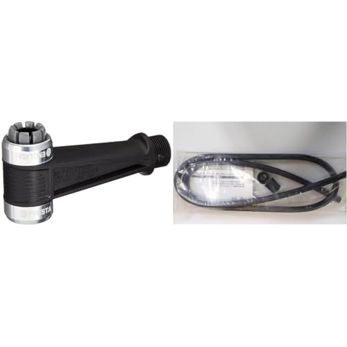 【セット買い】パナレーサー(Panaracer) 補修部品 ワンタッチポンプ用 英式 仏式 ワンタッチ口金 BFP-EZEF + 補修部品 ホース ワンタッチポンプ用 110cm BFP-H-02AGEZ