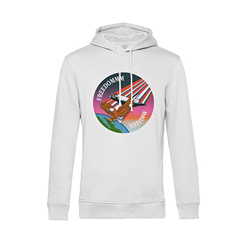 Sweat à capuche Freedom Yeehaw illustration vintage Texas NASA hoodie coton