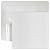 À LA MAISON CEILINGS R104 Bead Board Foam Glue-up Ceiling Tile (128 sq. ft./Case), Pack of 48, Plain White