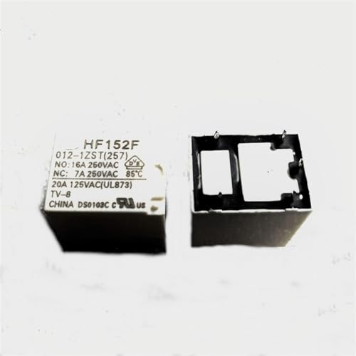 Relais HF152F-T 012-1ZTQ 12VDC 16A 250VAC 5 pins HF152FT 012 1ZTQ lot de 10