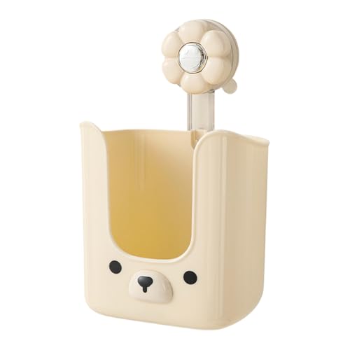 Estante de montaje en pared, estante de montaje que ahorra espacio, cajón de toallitas húmedas montado en la pared, almacenamiento de ventosas, instalación sin perforaciones, ideal para baño