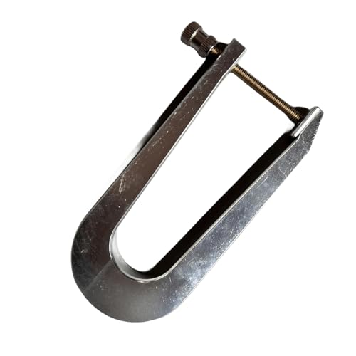 mioosho Aluminum Violin Bass Beams Clamp Violin Bracing Clamp Cello Sticky Beams Making Tool Violin Beams Clamp Easy to Use