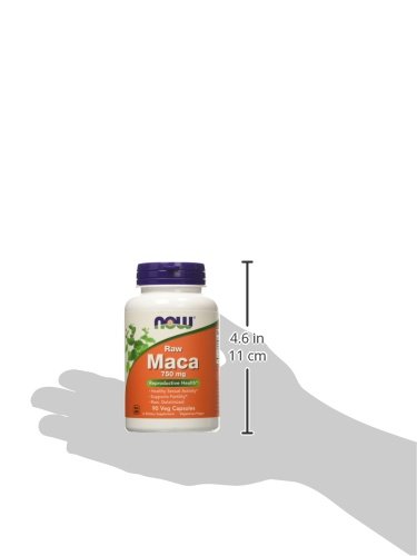 Maca Peruana Raw 750 MG (6:1 CONC - 90 VCAPS) - Now Foods