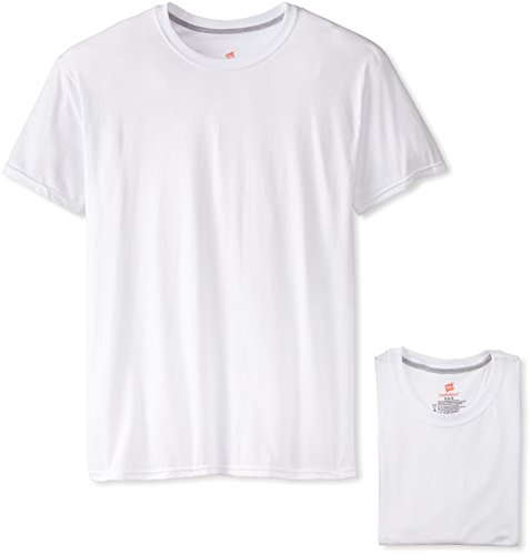 Image of Hanes Ultimate Men's 4-Pack Comfortblend Crew with FreshIQ