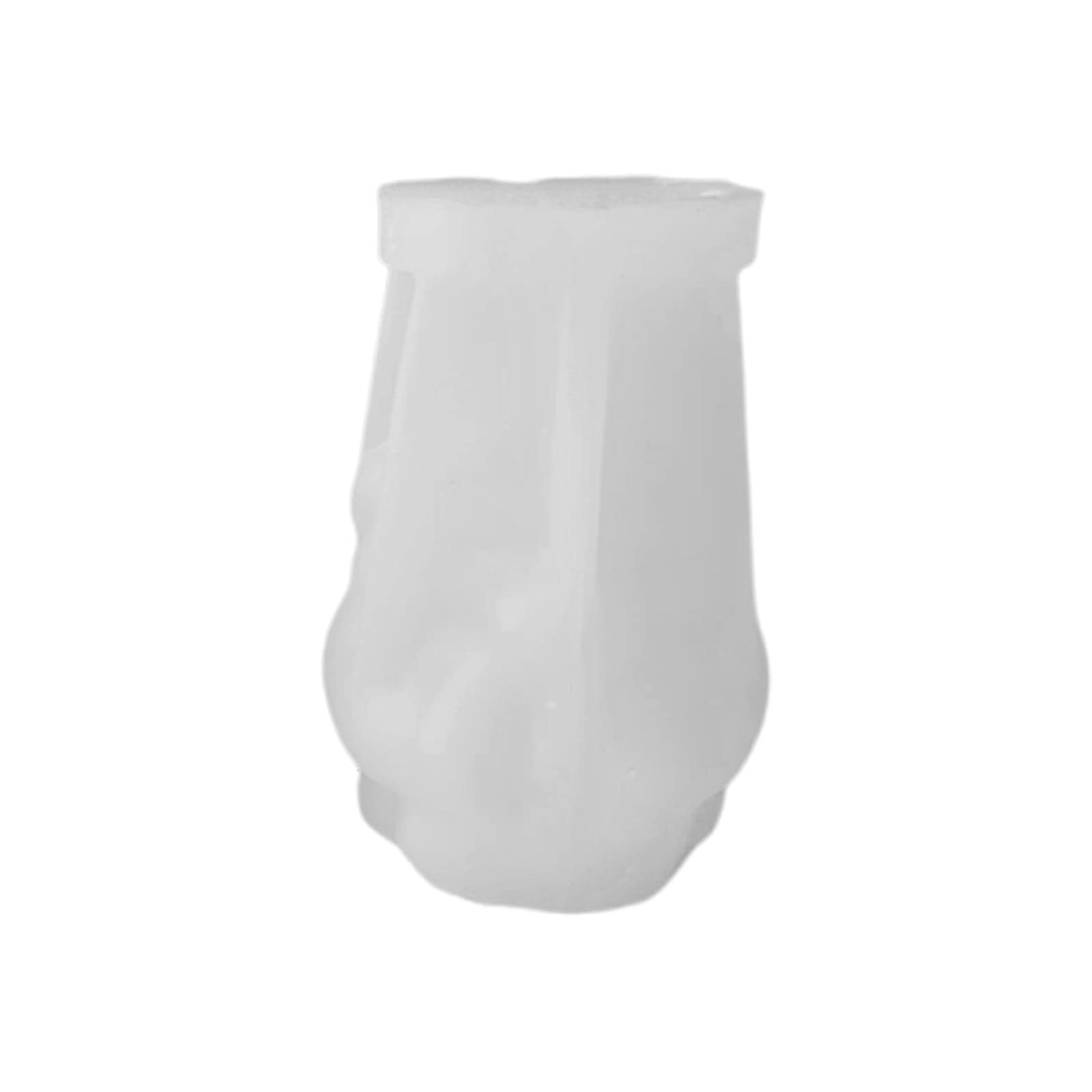Xidmold 2 stampi 3D in silicone a forma di gnomo per candela, forma di girasole, fiori, foglie, nani, in silicone, per fondente, decorazione per