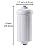 Huining 4PCS Fluoride and Arsenic Water Filter Replacement for Purification System - Gravity Filter for Travel and Bucket Filtration