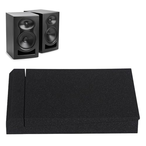 Colaxi Speaker Isolation Pad Espuma Acústica Aislante para Altavoces 20x30x4.5cm miniatura 2
