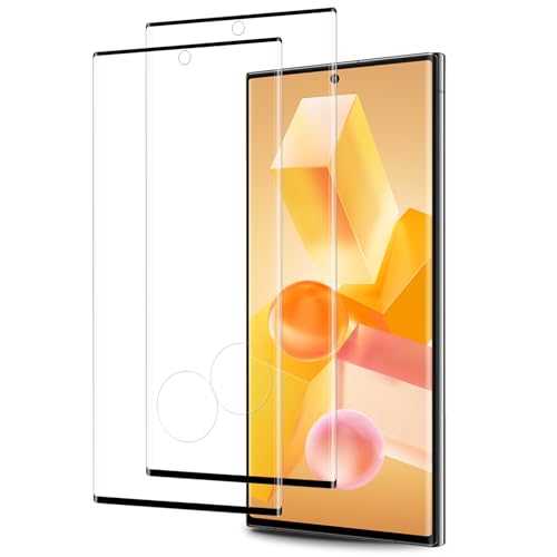2 Stück für Panzerglas für Samsung Galaxy S23 Ultra Schutzfolie, 9H Härte Schutzglas für Samsung S23 Ultra Displayschutz...